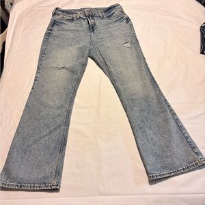 Old Navy Light Blue Flare Jeans